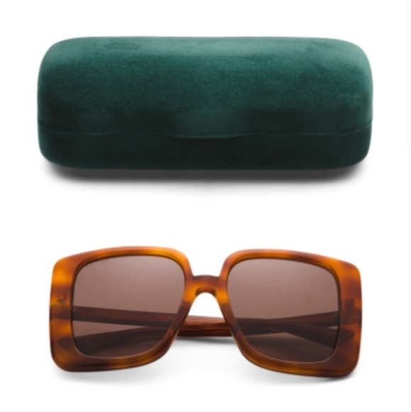 Gucci 55mm Square Sunglasses main image 3